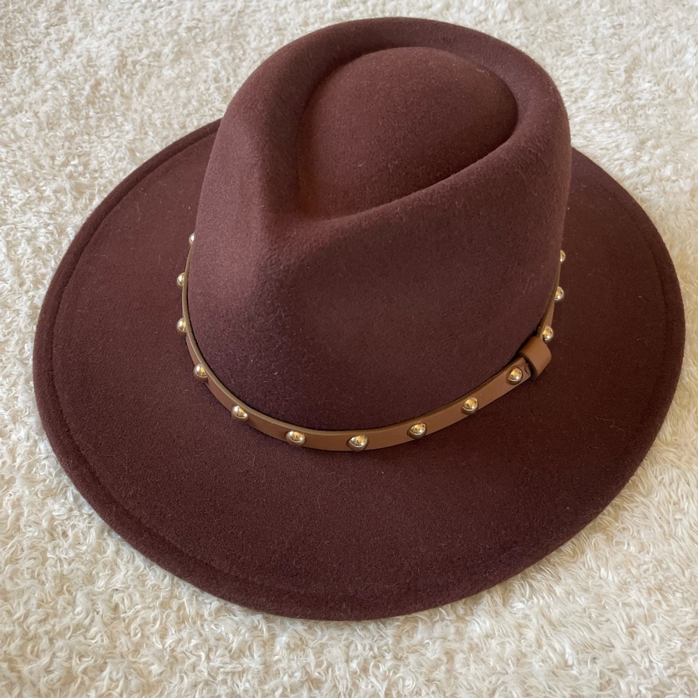 Felt Hat / Chocolate Brown
